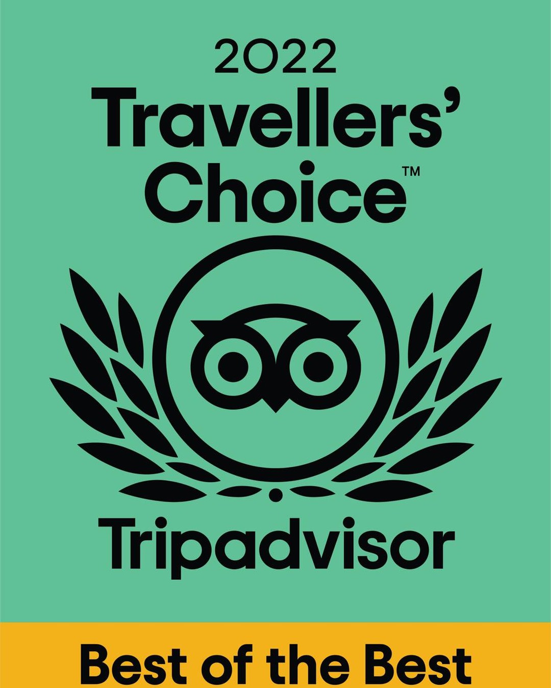 2022 Travellers Choice - Trip Advisor
